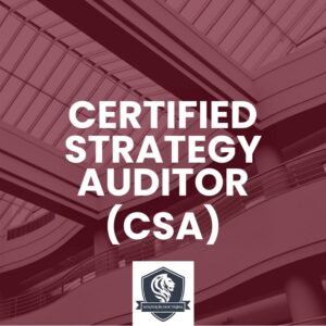 Certified Strategy Auditor (CSA)